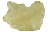 Libyan Desert Glass ( g) - Meteorite Impactite #239051-1